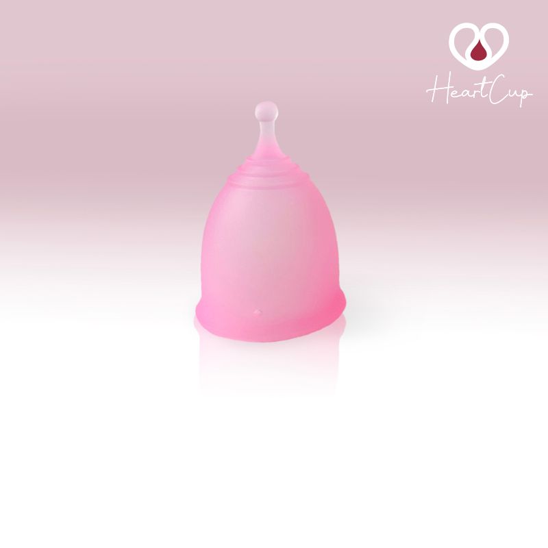 HeartCup Active fast menstruationskop rosa farve Mini størrelse